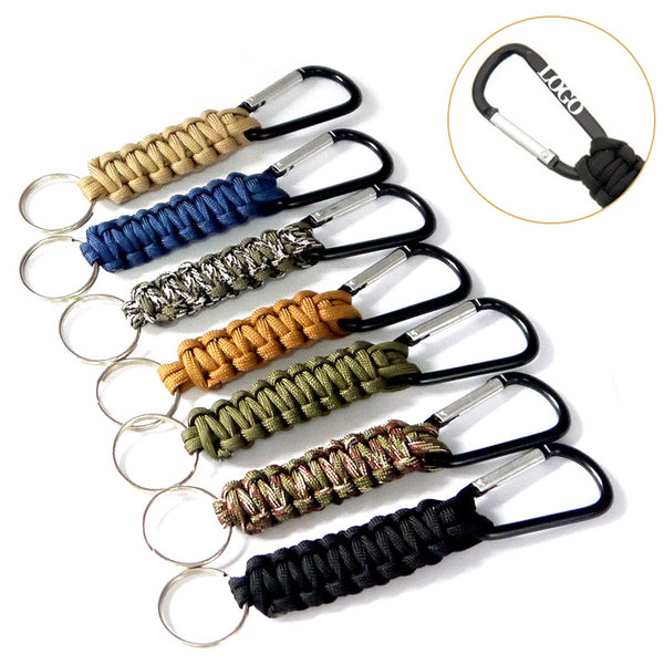 Lanyard Braided keychain with carabiner
