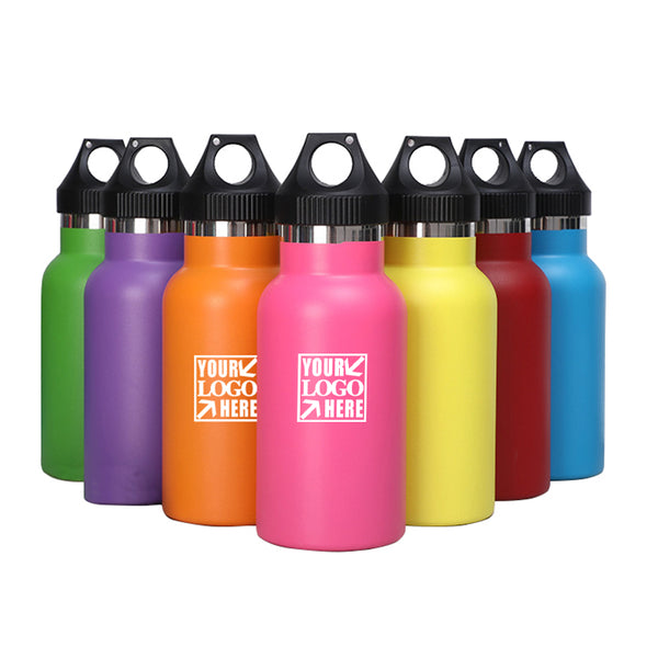 12oz Vacuum Insulated Stainless Steel Double Walled Bottle