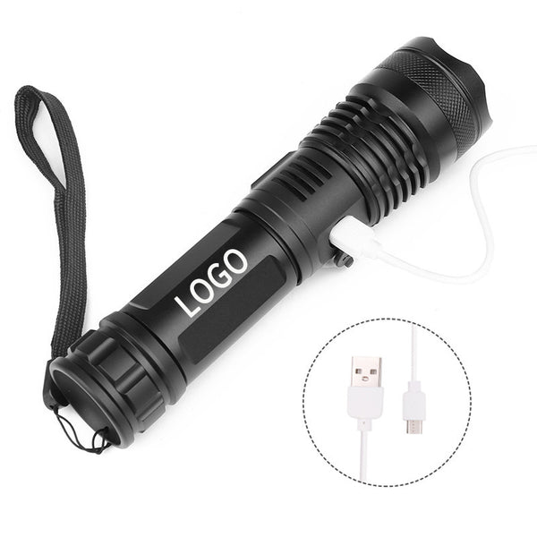 XHP50 LED 1000 Lumen Rechargeable Tactical Flashlight