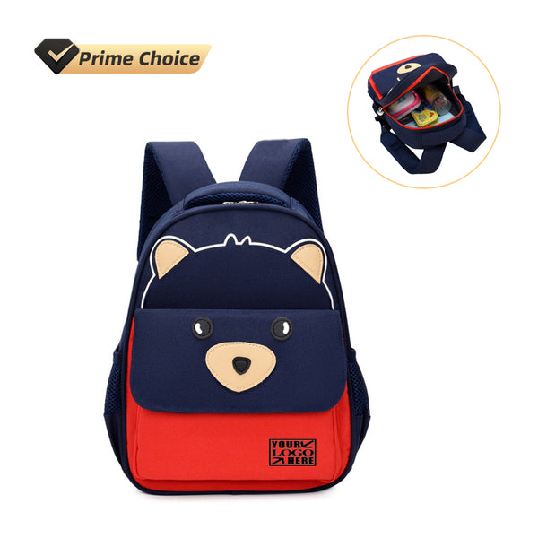Cute Bear Child Kindergarten School Backpack For Girls