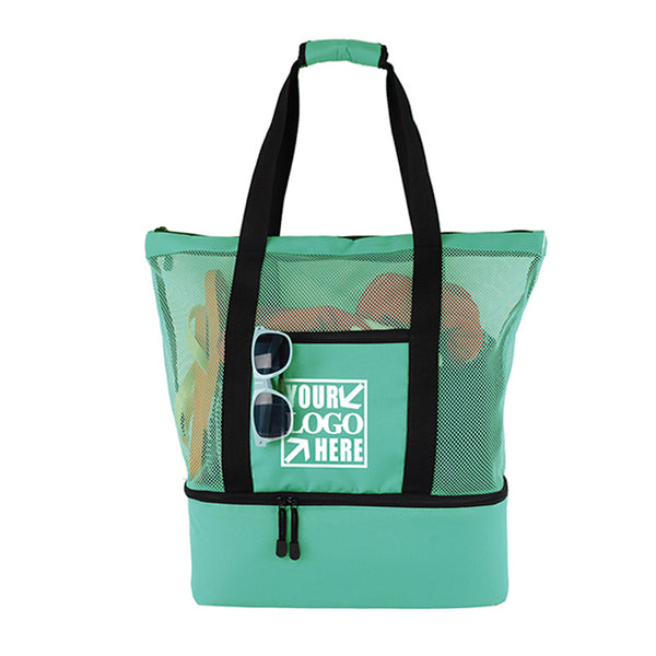 34 patterns Oversized Insulated Mesh Beach Tote Picnic Bag