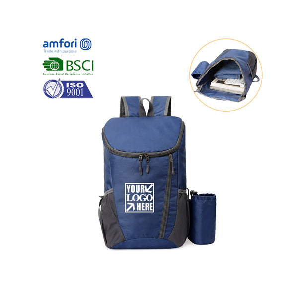 Waterproof Folding Water Bottle Bag Dayback Backpack