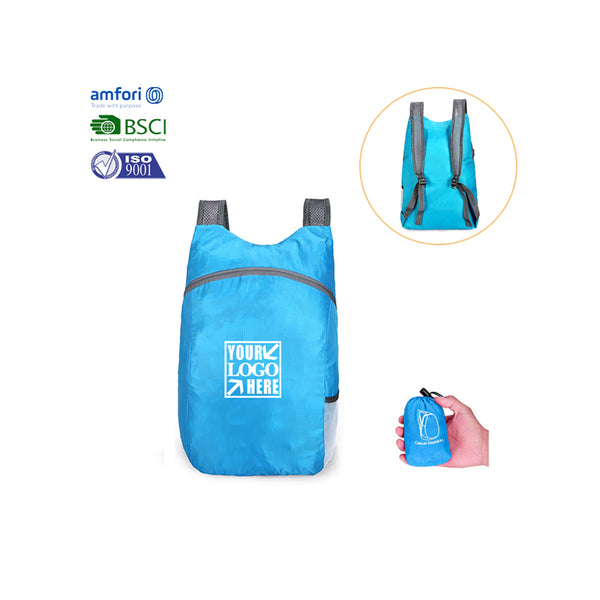 Polyester Foldable Outdoor Lightweight Backpack