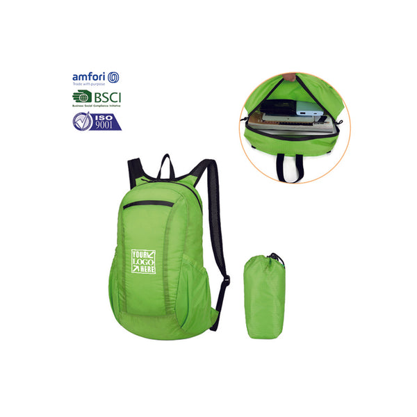 Carry On Foldable Travel Dayback Backpack For Men