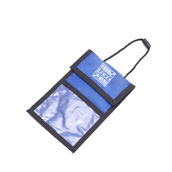 Travel Passport Wallet with PVC Display Window