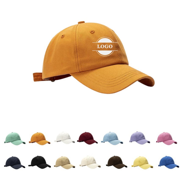 6 Panel Cotton Twill Baseball Cap