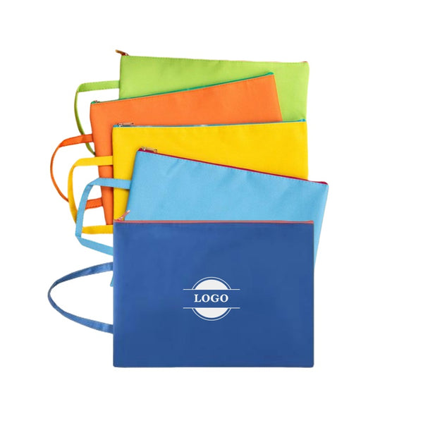 A4 Waterproof Zipper Pouch File Bags