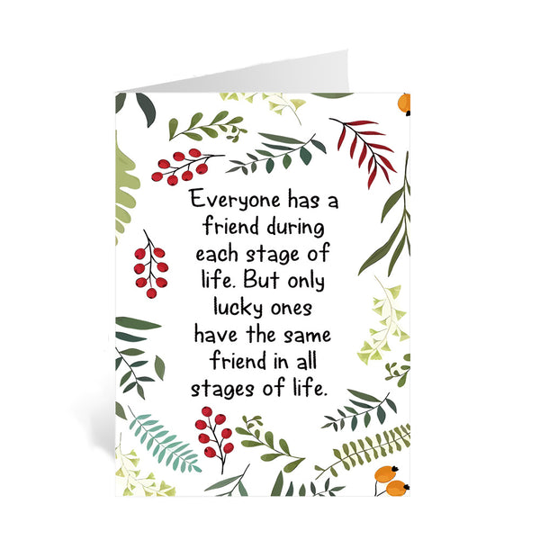 Best Friend Birthday Greeting Card