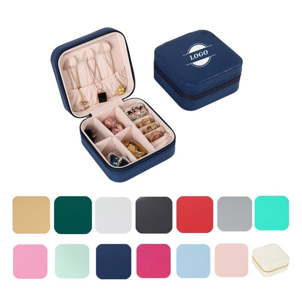 PU Leather Small Jewelry Storage Box