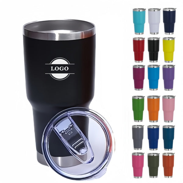 30 Oz Stainless Steel Tumbler with Lid