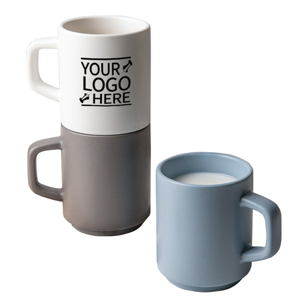 Supplier Porcelain 10.8 oz Plain Ceramic Tea Cup Latte Mug