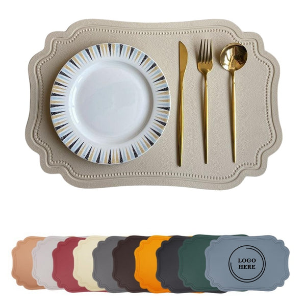 Faux Leather Table Placemats