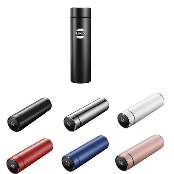 Stainless Steel Insulated Mug with Degree Display