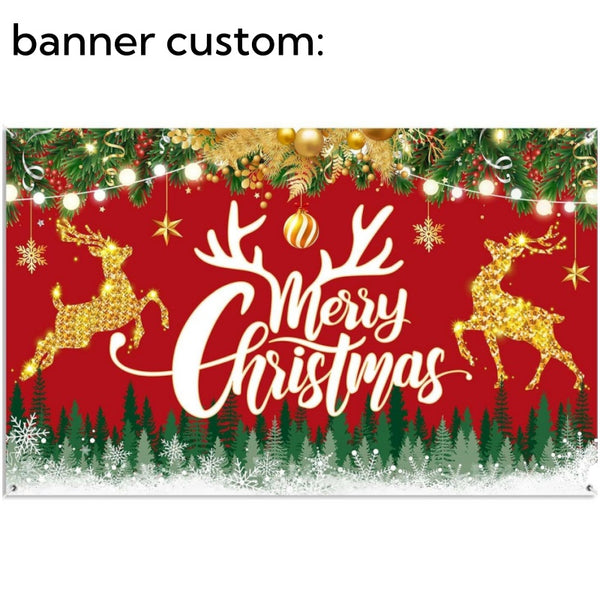 Custom Party Decoration Banner Flag