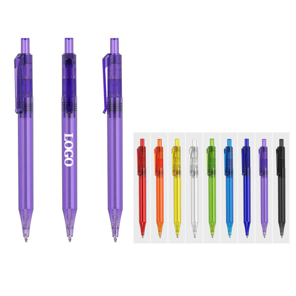 Retractable Ballpoint Pens 0.5mm Black Ink Office Pens