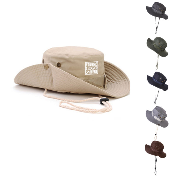 Foldable Wide Brim Sun Protection Bucket Hat