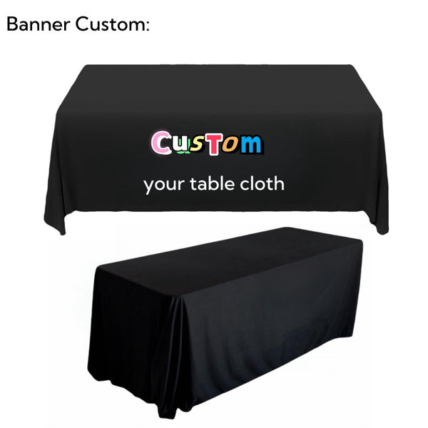 Custom Table Cloth with Business Logo
