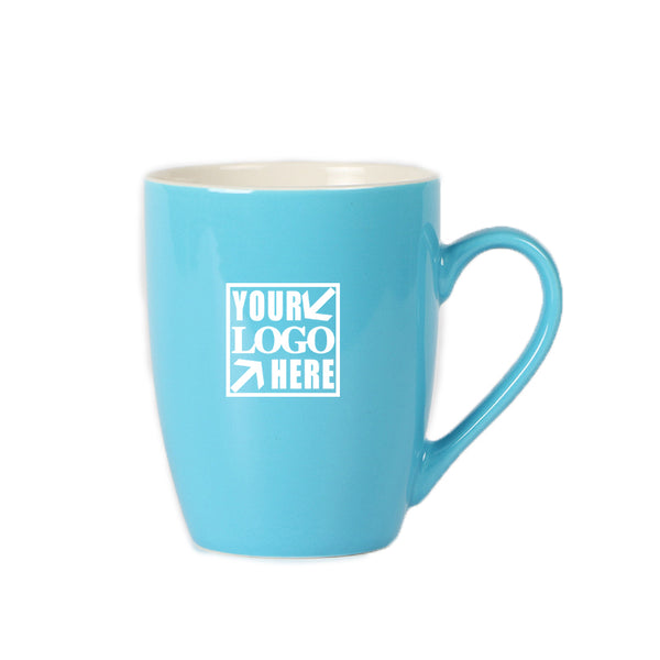 Large Handle Design Porcelain Coffee Mugs