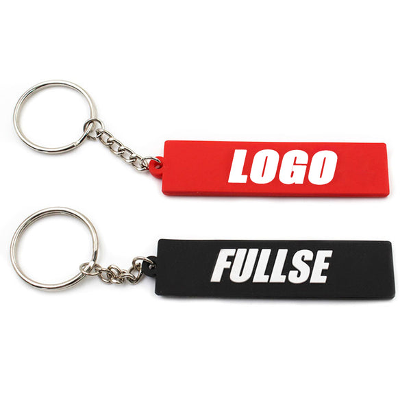 Custom Logo Flexible Key Soft PVC 3D Rubber Keychain