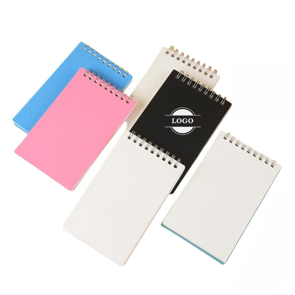 Plastic Hardcover Spiral Notebook Mini Notepad