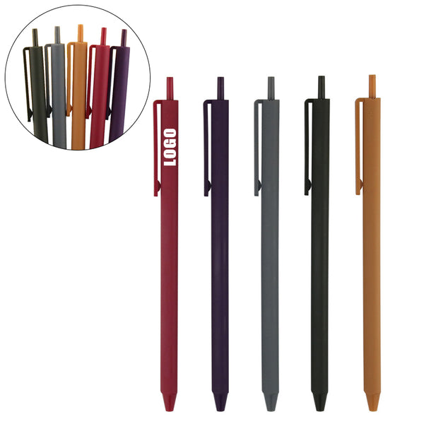 0.5mm Macaron Retractable Black Gel Ink Pens