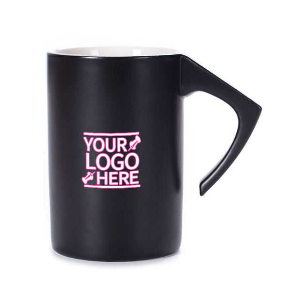 Microwave Safe Logo Unisex Hot Chocolate Ceramic Cafe Mugs