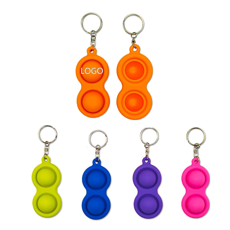 Two Button Simple Dimple Fidget Toy – Miss Promotion