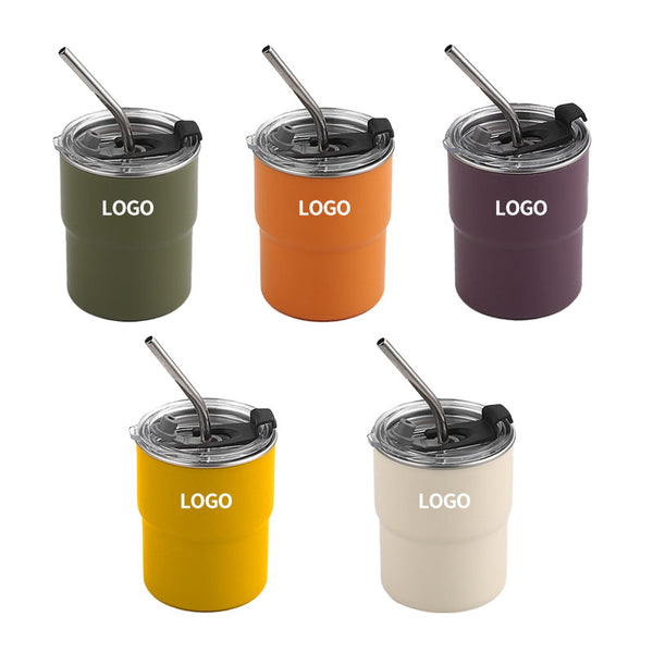 304 Stainless Steel Water Cup with Lid