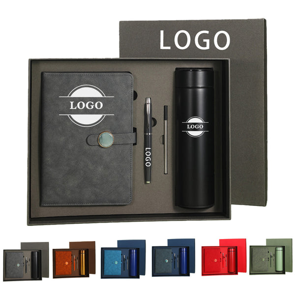 Customized Gift Box Set with Pen, Cup and Notebook