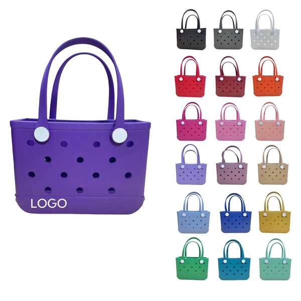 Beach Bag Rubber Tote