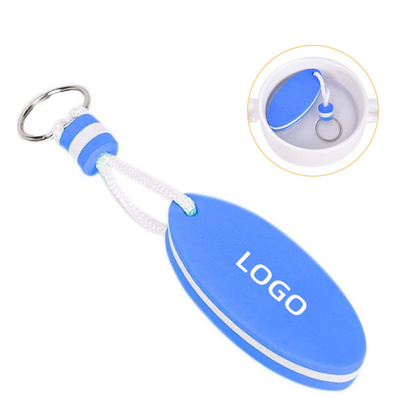 Foam Floating Keychain Oval Float Key