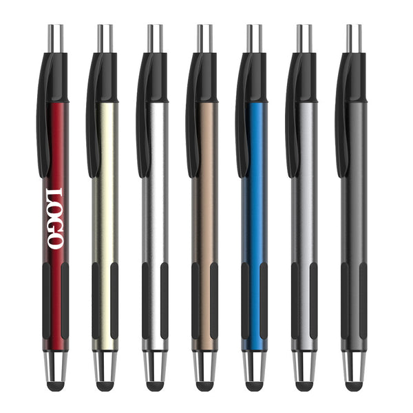 Retractable Ballpoint Pen Touch Pen 1.0mm