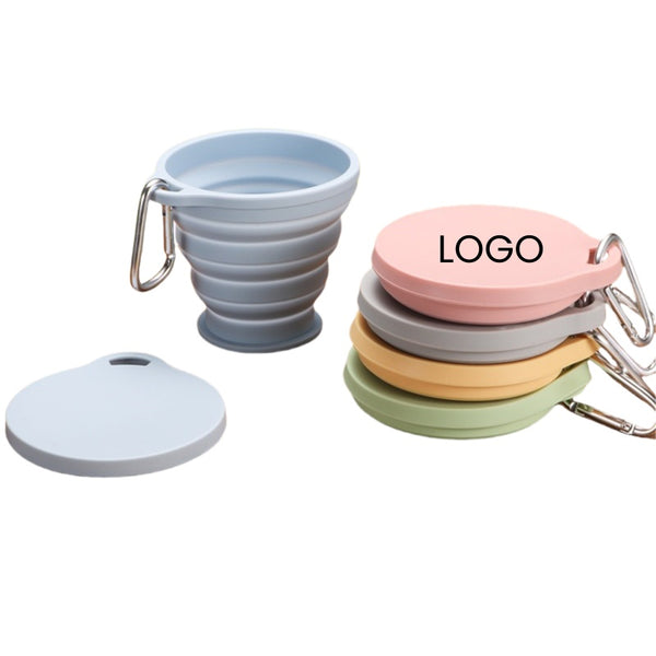 Collapsible Silicone Coffee Cup with Lips