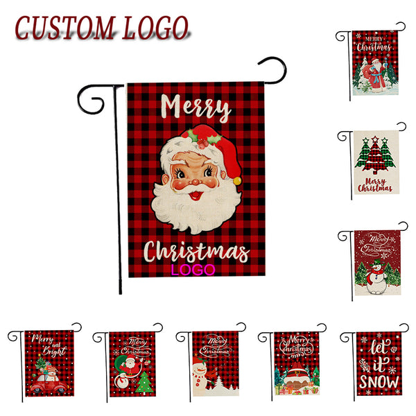 Seasonal Decor Double Side Sublimated Garden Flag