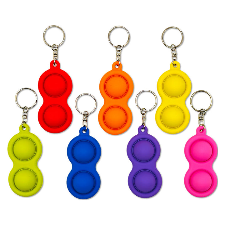 Two Button Simple Dimple Fidget Toy – Miss Promotion