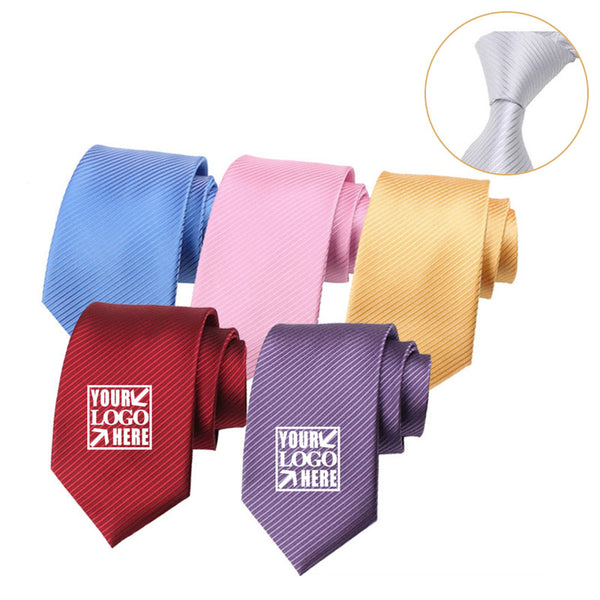 Solid Color Ties Business Formal Necktie Tie