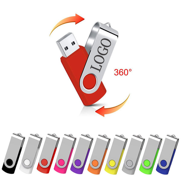 32GB USB 2.0 Thumb Flash Drives Swivel Memory Stick U Disk