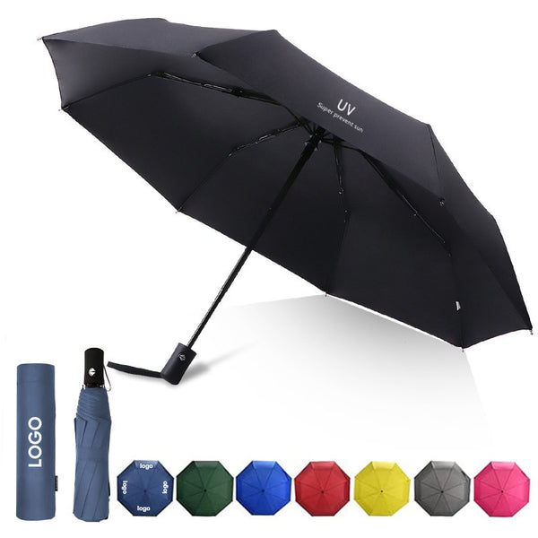 Sunny and rainy umbrella with UV protection