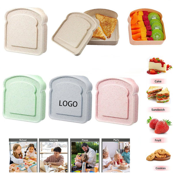 Reusable Bento Sandwich Lunch Box With Lid