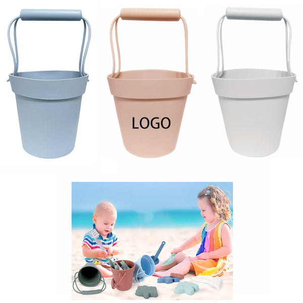 Summer Silicone Beach Bucket