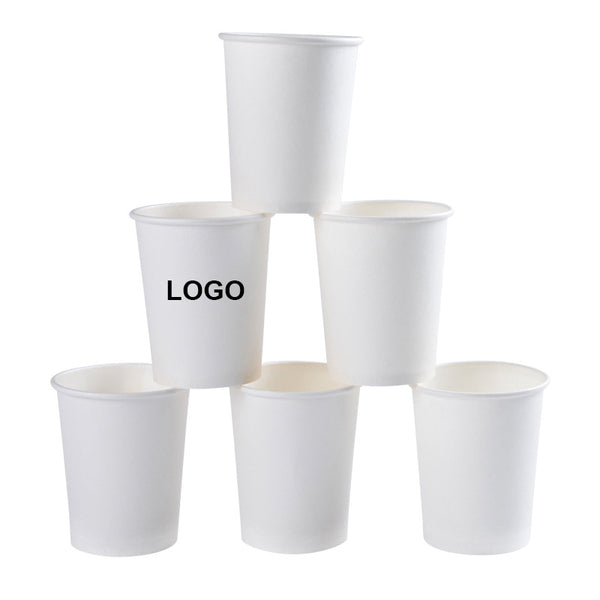 4.5oz. Eco-friendly Paper White Disposable Cups