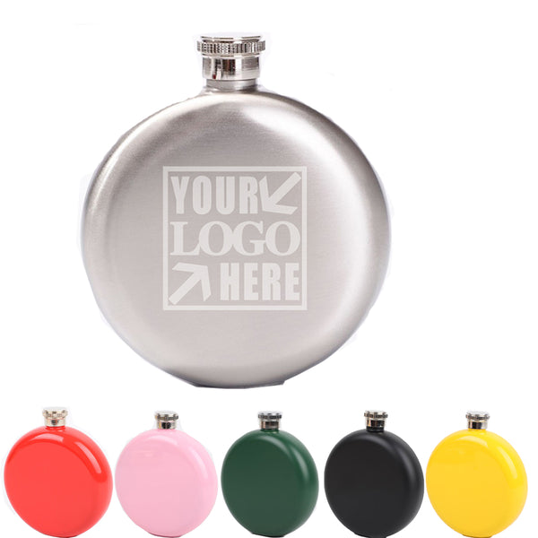 5oz Pocket Round Flask