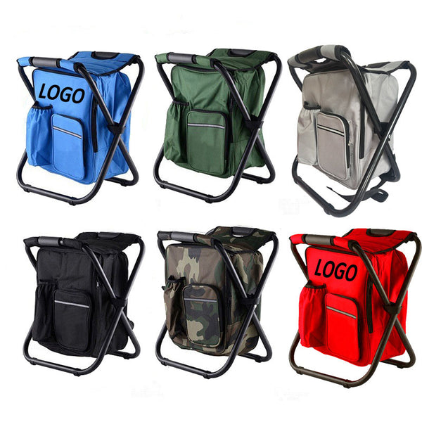 Portable Foldable Insulated Cooler Stool