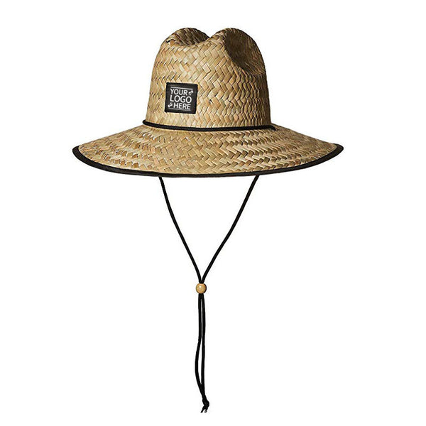 Unisex Classic Straw Sun Beach Hat - Wide Brim