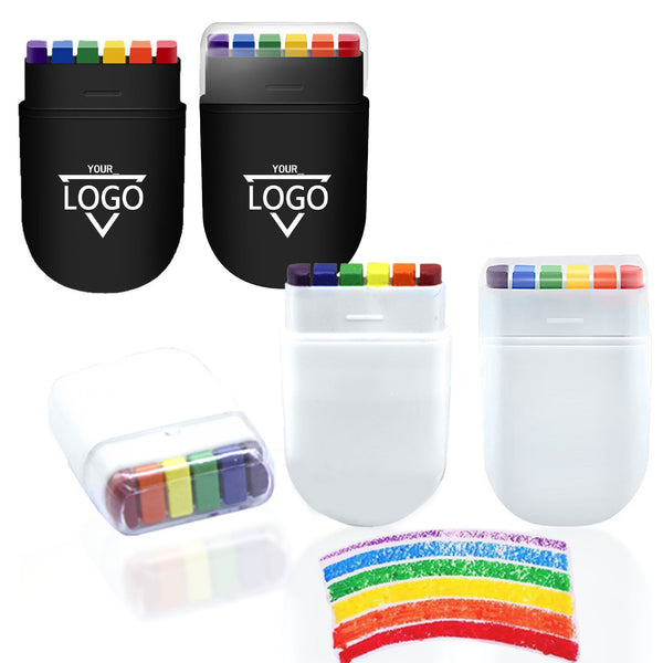 6-Color Rainbow Crayon