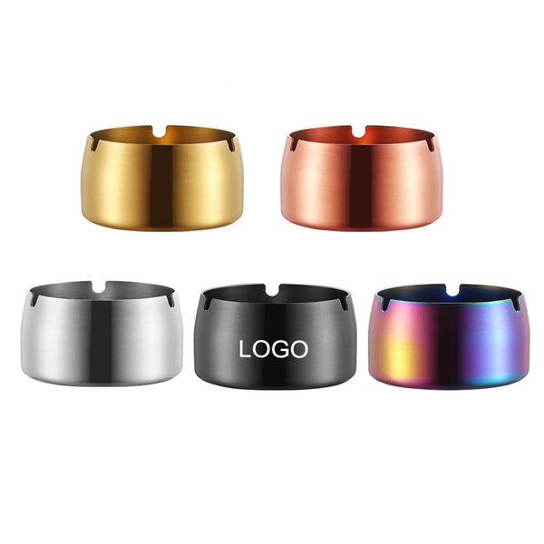 Windproof Stainless Steel Polish Outdoor Ashtrays