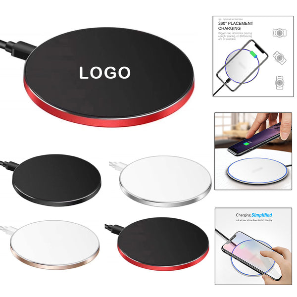 Desktop mobile phone wireless charger