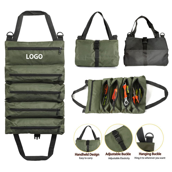 Tool Roll Organizer Bag