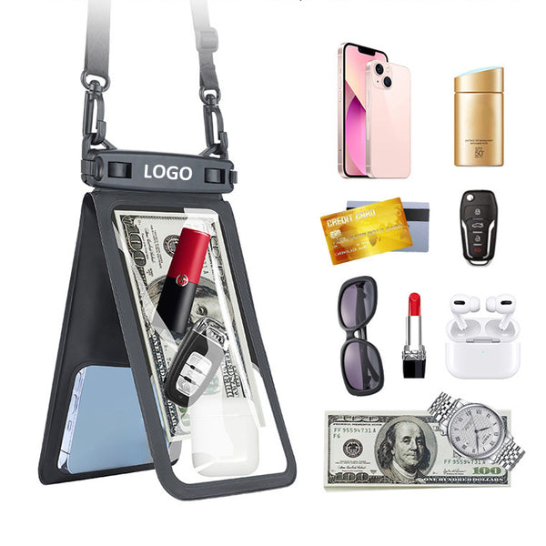 Double Space Waterproof Phone Pouch