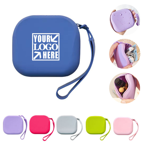 Mini Silicone Storage Bag with Zipper